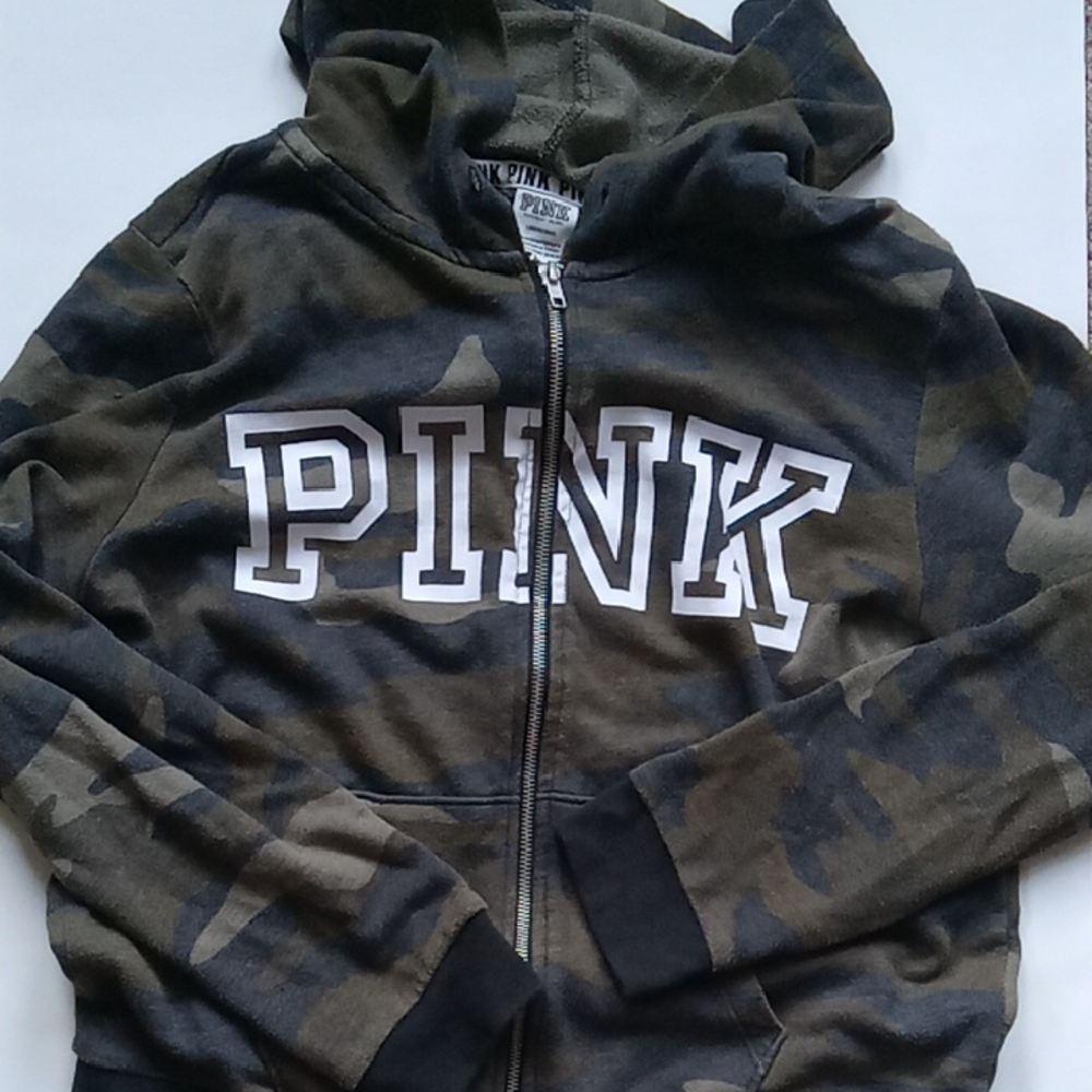 VS PINK Camouflage Hoodie